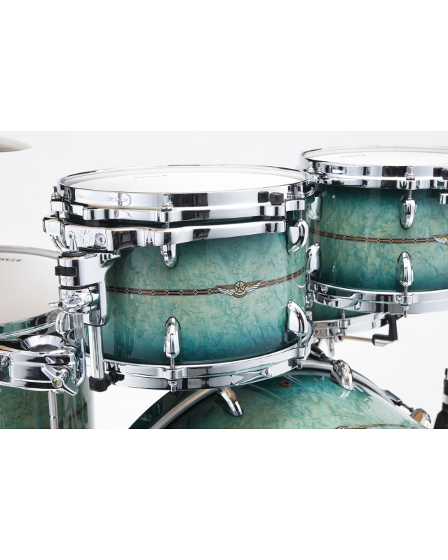 Tama TM52RZSS-CBT STAR Maple Factory Vault Shell Kit 5 pcs. - Cerulean Bird's Eye Maple/Chrome HW