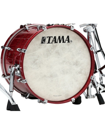 Tama TMB2014S-RRCM STAR Maple Bass Drum 20 - Raspberry Curly Maple