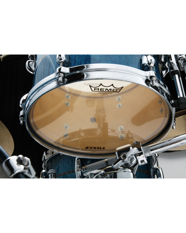 Tama TMT1210D-ROLC STAR Maple Rack Tom 12 - Ocean Blue Curly Maple