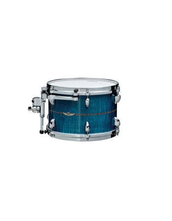 Tama TMT1211D-ROLC STAR Maple Rack Tom 12 - Ocean Blue Curly Maple