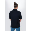Tama TS10POLOBK-S black polo with embroidered logo on chest