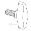 Tama TS816BNP wing screw - (2-piece)