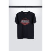 Tama TT110-L t-shirt in black with white-red Tribal logo on chest
