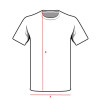Tama TT110-L t-shirt in black with white-red Tribal logo on chest