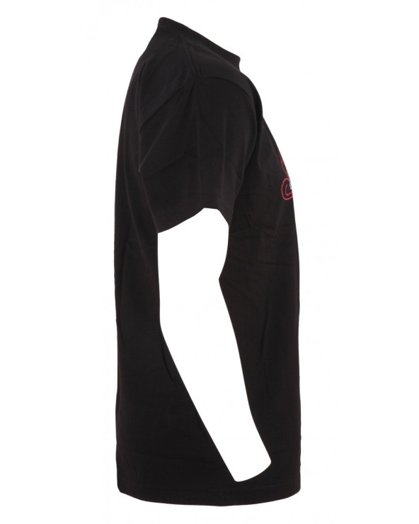 Tama TT110-L t-shirt in black with white-red Tribal logo on chest