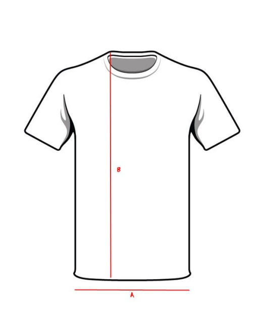 Tama TT110-XL t-shirt in black with white-red Tribal logo on chest