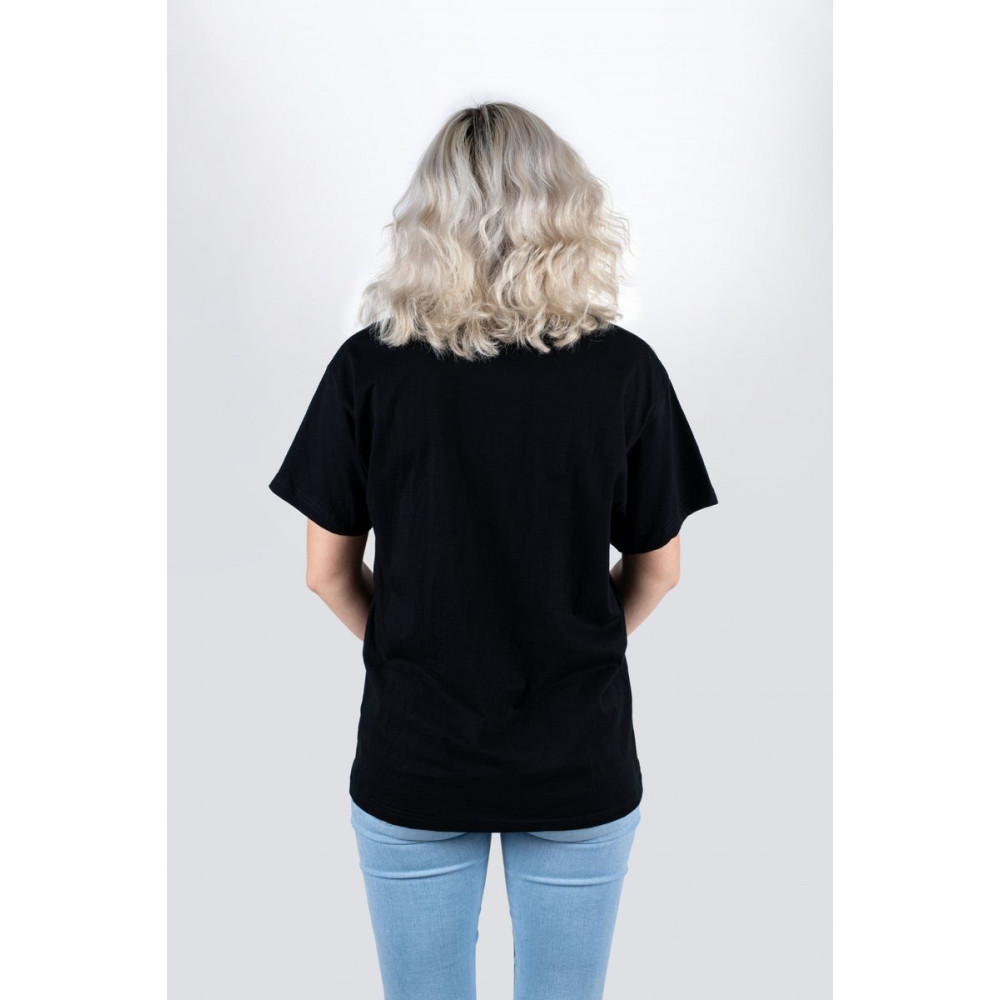 Tama TT113-S t-shirt in black with red logo on chest