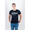 Tama TT11CHEKBK-S t-shirt in black with Checkered Tee print