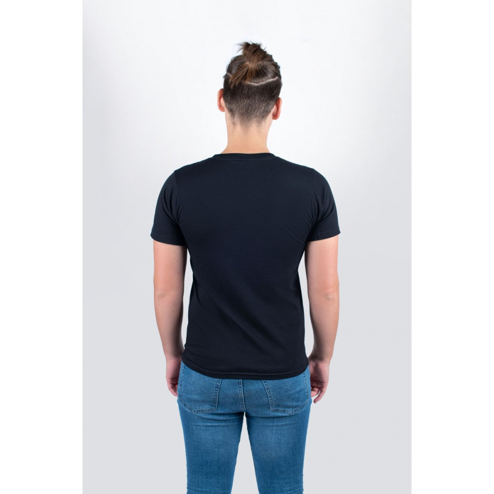 Tama TT11CHEKBK-XL t-shirt in black with Checkered Tee print