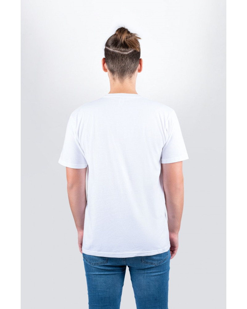 Tama TT11CIRWH-M t-shirt in white with Circle Tee print