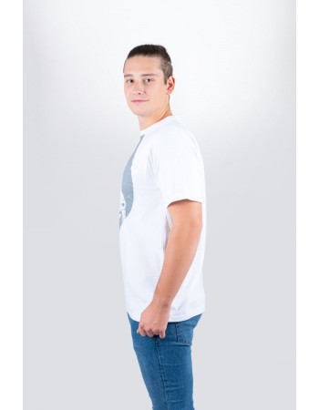 Tama TT11CIRWH-S t-shirt in white with Circle Tee print
