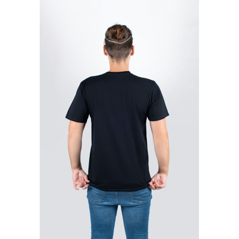 Tama TT11FLOBK-S t-shirt in black with Flourish Tee print