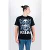 Tama TT11JR-S t-shirt in black with Jolly Roger frontprint