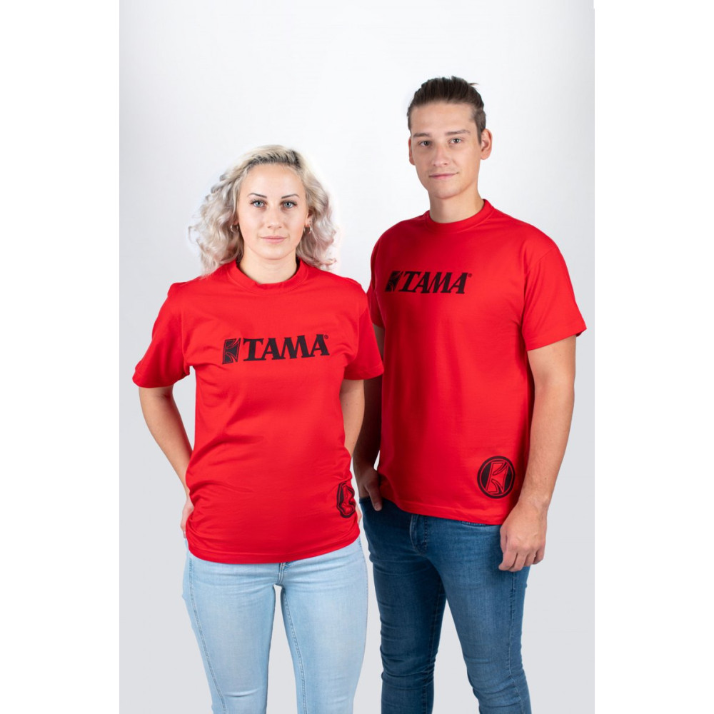 Tama TT11LG-L t-shirt in red with logo on chest