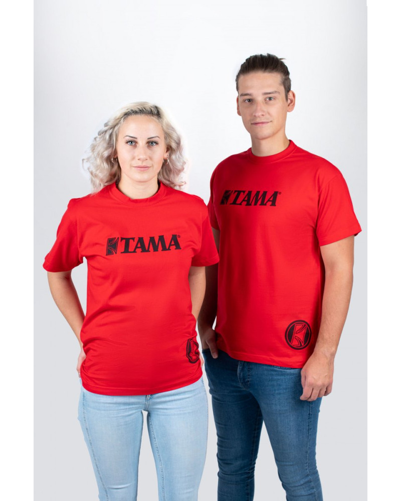 Tama TT11LG-L t-shirt in red with logo on chest
