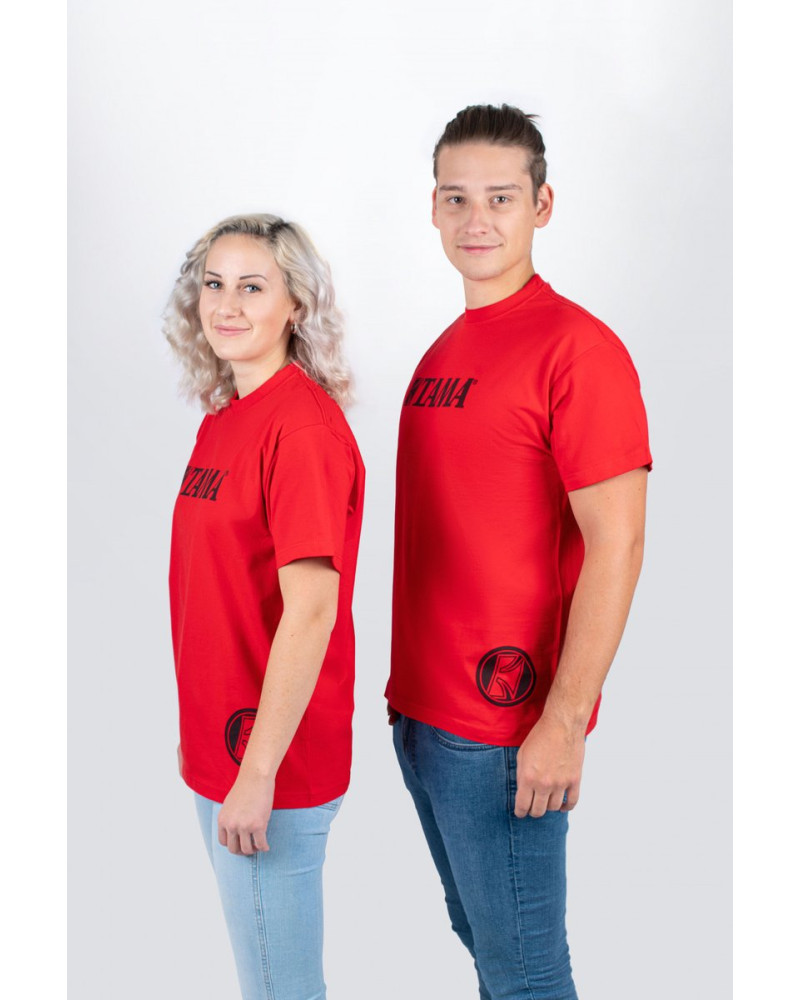 Tama TT11LG-L t-shirt in red with logo on chest