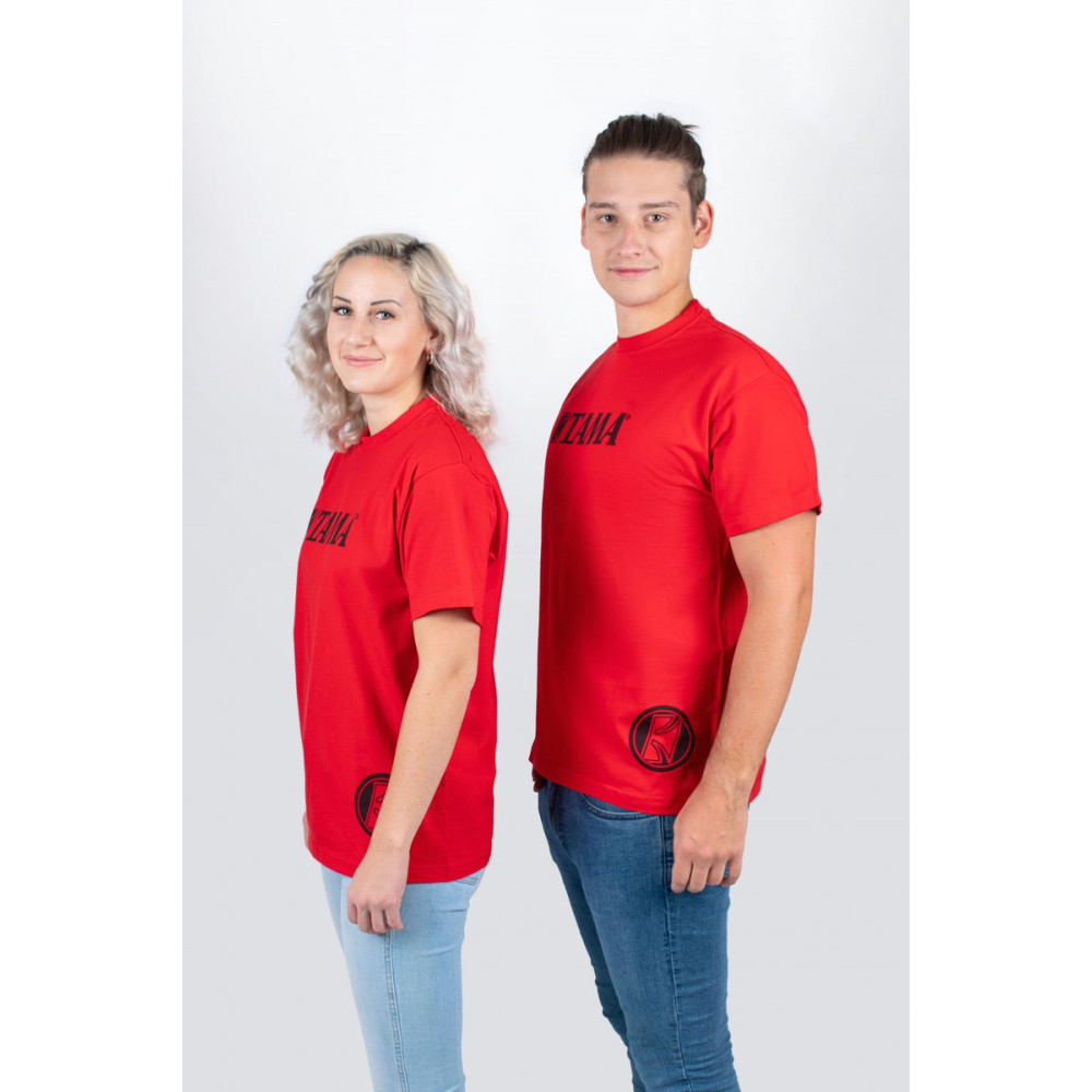 Tama TT11LG-S t-shirt in red with logo on chest