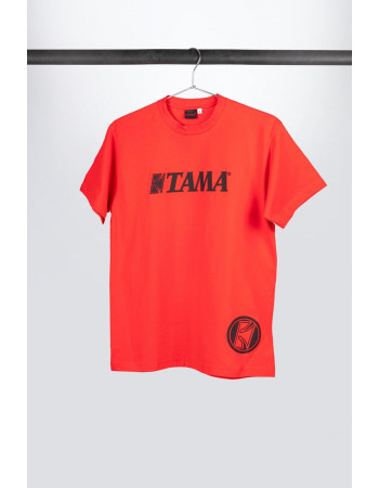 Tama TT11LG-XL t-shirt in red with logo on chest