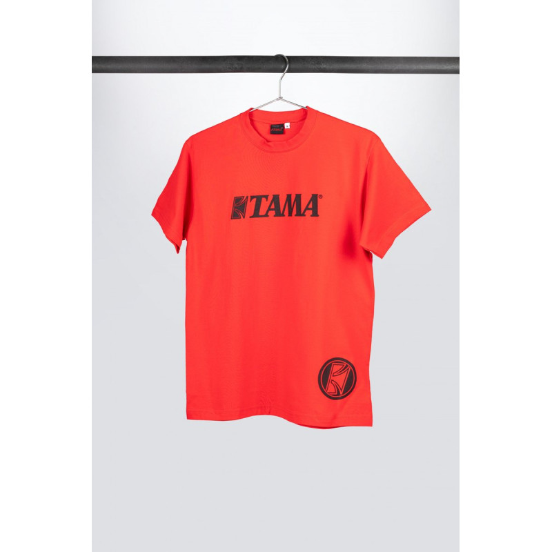 Tama TT11LG-XL t-shirt in red with logo on chest