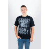 Tama TT12GR-L t-shirt in black with Spray Paint frontprint