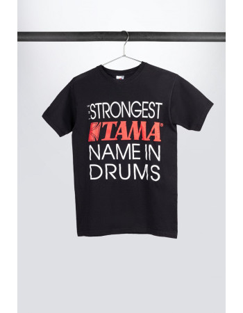 Tama TT14BK-M t-shirt in black with 