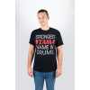 Tama TT14BK-M t-shirt in black with 