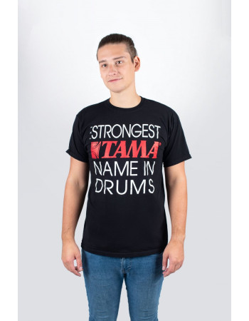 Tama TT14BK-M t-shirt in black with 
