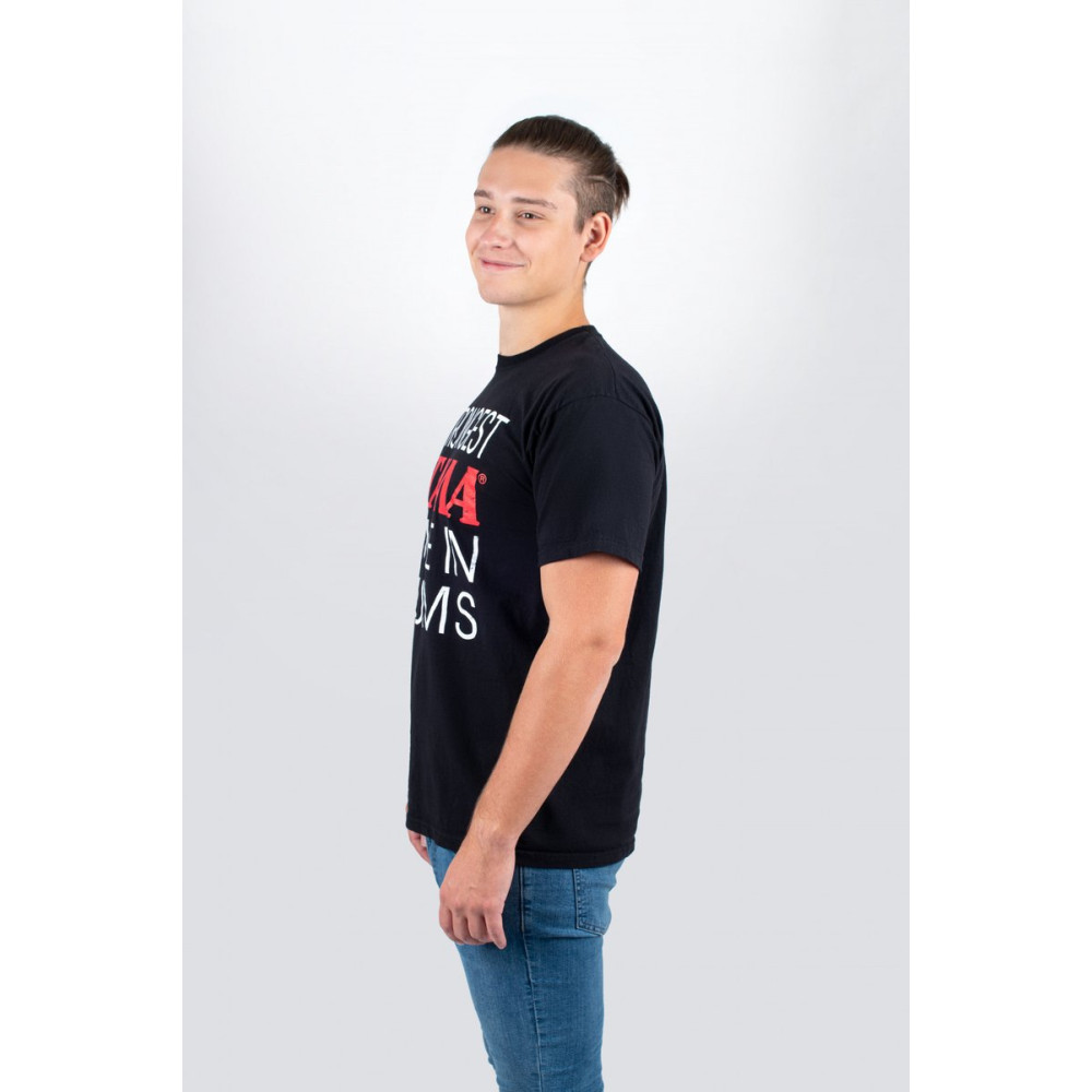 Tama TT14BK-M t-shirt in black with 