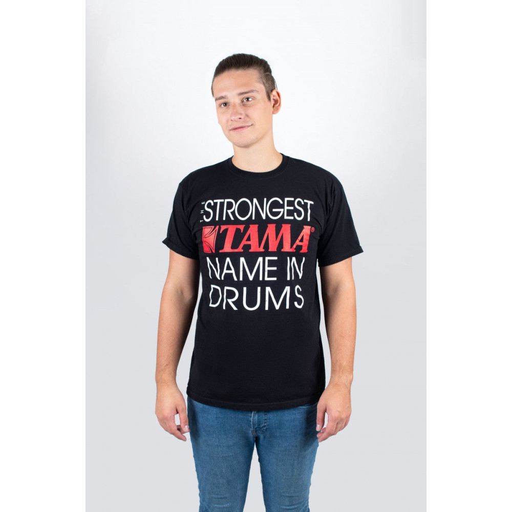 Tama TT14BK-XL t-shirt in black with 