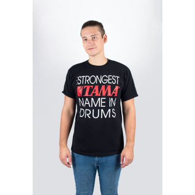 Tama TT14BK-XXL t-shirt in black with 