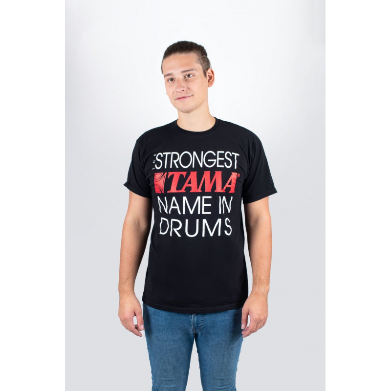 Tama TT14BK-XXL t-shirt in black with 