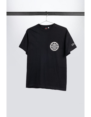 Tama TT207-M t-shirt in black with Warlord logo on chest