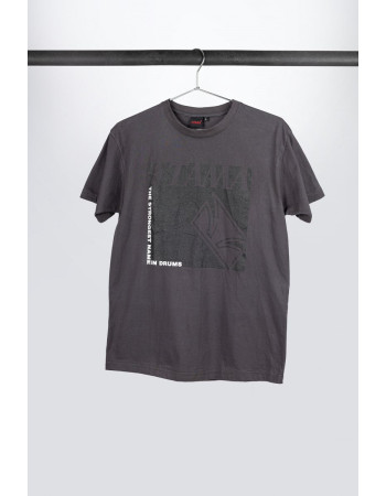 Tama TT209-XL t-shirt in dark grey with logo and 