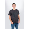 Tama TT209-XL t-shirt in dark grey with logo and 