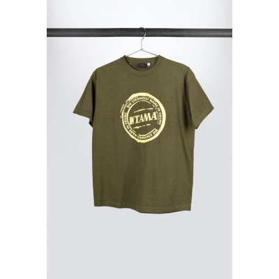 Tama TT210-S t-shirt in dark green with 