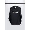Tama TTL7LGBKM longsleeve in black with white logo on chest