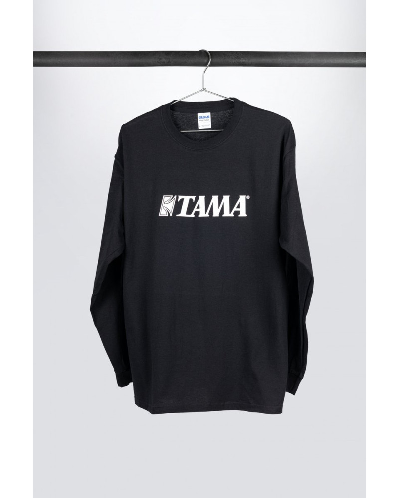 Tama TTL7LGBKM longsleeve in black with white logo on chest