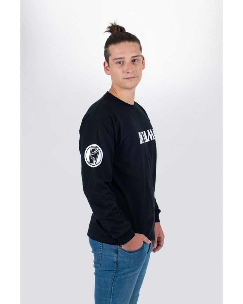 Tama TTL7LGBKM longsleeve in black with white logo on chest