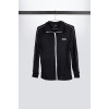 Tama TTT12-L black training jacket with logo on left chest