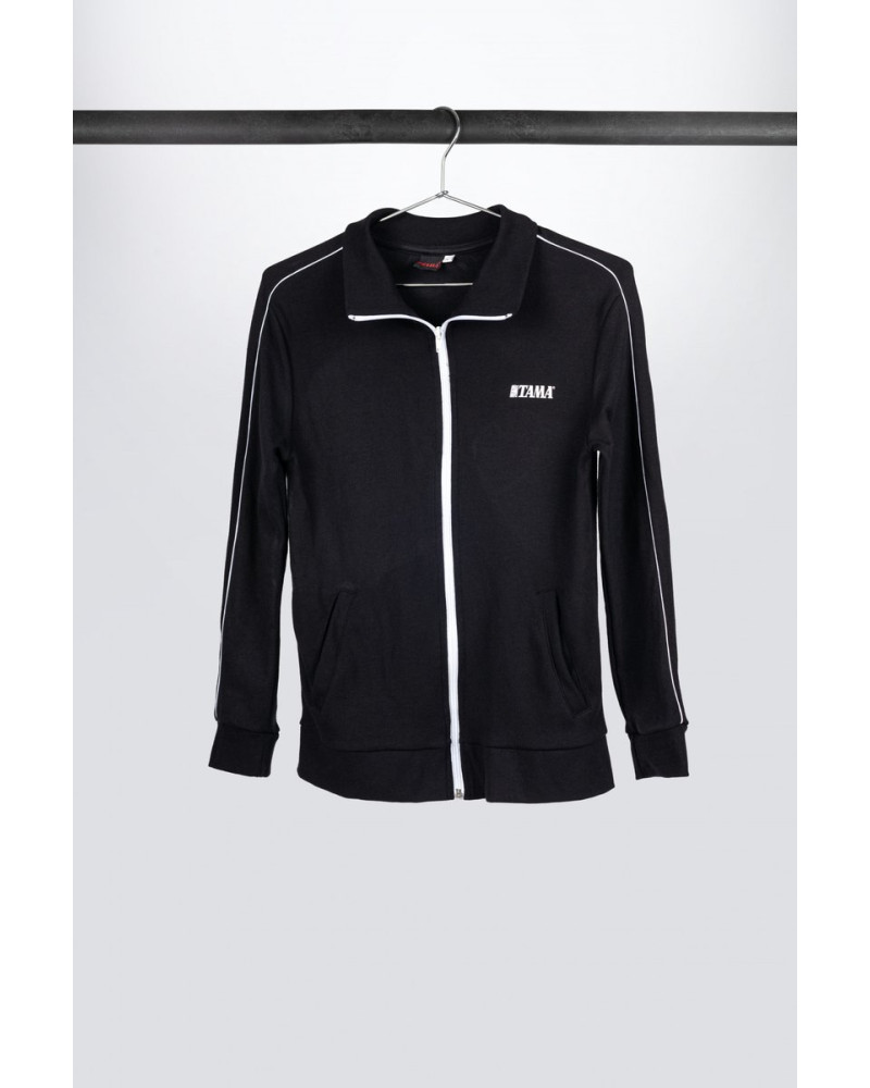 Tama TTT12-L black training jacket with logo on left chest