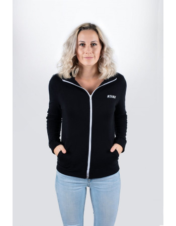 Tama TTT12-L black training jacket with logo on left chest