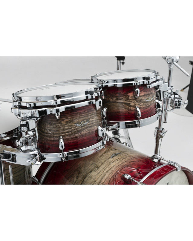 Tama TW30CZS-AGJB STAR Walnut Shell Kit 3 pcs - Garnet Japanese Sen Burst/Chrome HW