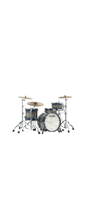Tama TW30CZS-AIJB STAR Walnut Shell Kit 3 pcs - Indigo Japanese Sen Burst/Chrome HW