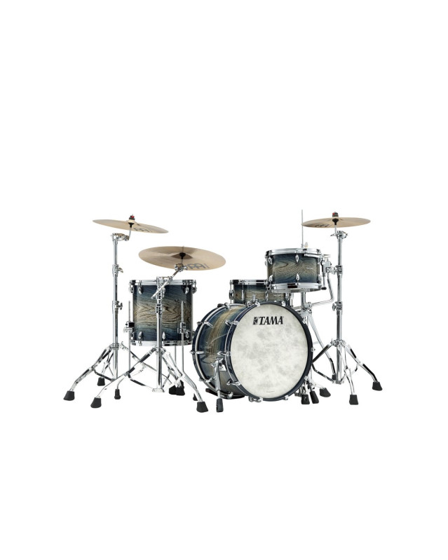 Tama TW30CZS-AIJB STAR Walnut Shell Kit 3 pcs - Indigo Japanese Sen Burst/Chrome HW
