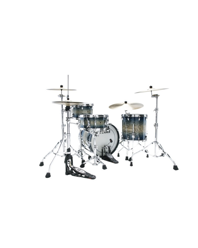 Tama TW30CZS-AIJB STAR Walnut Shell Kit 3 pcs - Indigo Japanese Sen Burst/Chrome HW