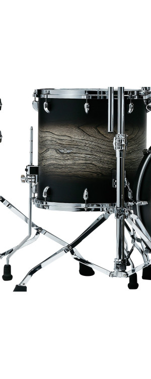 Tama TW30CZS-ASBJ STAR Walnut Shell Kit 3 pcs - Satin Black Japanese Sen Burst/Chrome HW