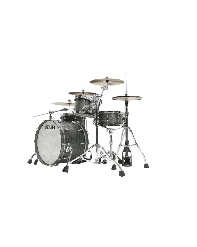 Tama TW30CZS-ASCS STAR Walnut Shell Kit 3 pcs - Satin Charcoal Japanese Sen/Chrome HW