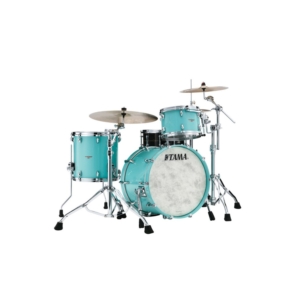 Tama TW30CZS-GAQ STAR Walnut Shell Kit 3 pcs - Grand Aqua Blue/Chrome HW