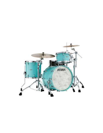 Tama TW30CZS-GAQ STAR Walnut Shell Kit 3 pcs - Grand Aqua Blue/Chrome HW