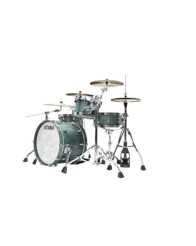 Tama TW30CZS-LIC STAR Walnut Shell Kit 3 pcs - Light Indigo Japanese Chestnut/Chrome HW